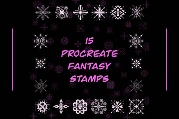 Enhancing Digital Illustrations with Procreate Fantasy Stamp Brushes