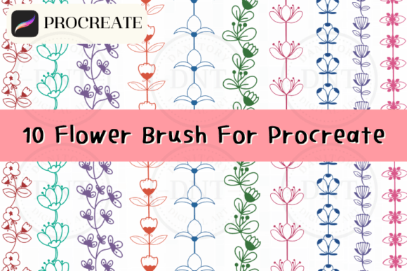 Evaluating the 10 Flower Brushes for Procreate Set
