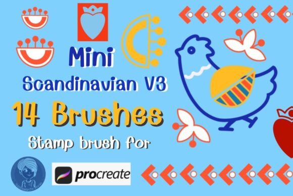 Evaluating the Mini Scandinavian V3 Stamp Brushes for Digital Design Workflows