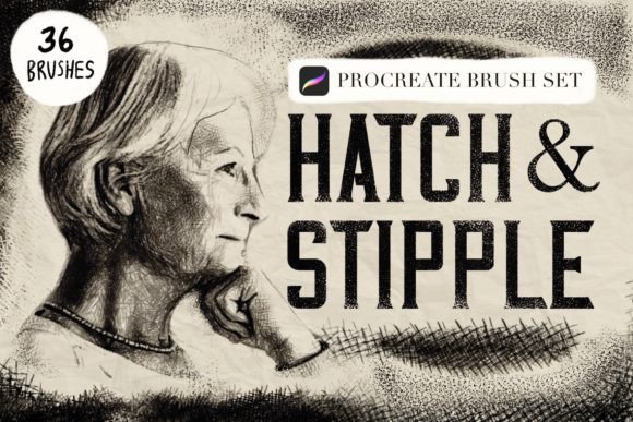 Mastering Texture: The Power of Hatch Stipple Brushes in Procreate