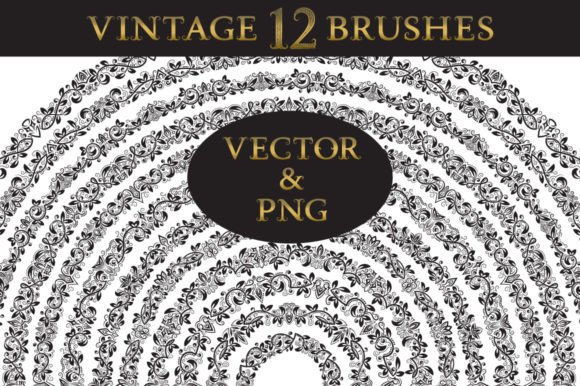 Mastering Vintage Floral Brushes: A Guide to Baroque Damask Design Assets