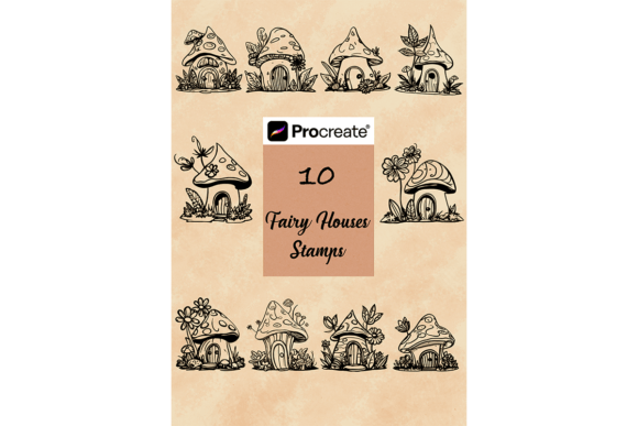 Mastering Whimsical Illustrations with Procreate Mushroom Fairy House Brushes