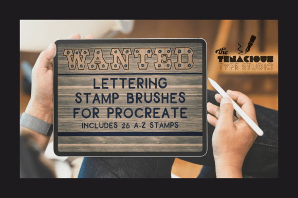Reviving the Wild West: Mastering Vintage Typography with Digital Stamp Brushes