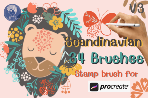 Unlocking Creative Efficiency with Scandinavian V3 Stamp Brushes for Procreate
