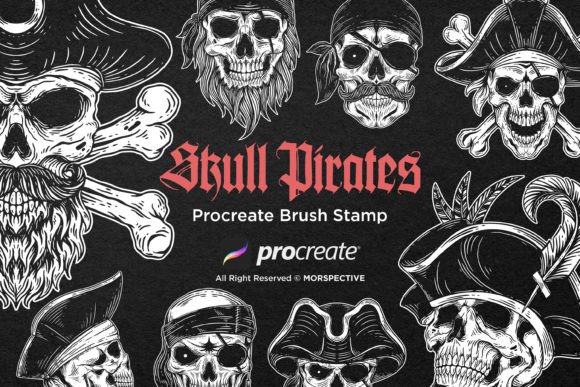 Unlocking Nautical Grit: A Practical Review of the 15 Dark Skull Pirates Procreate Brushes Bundle